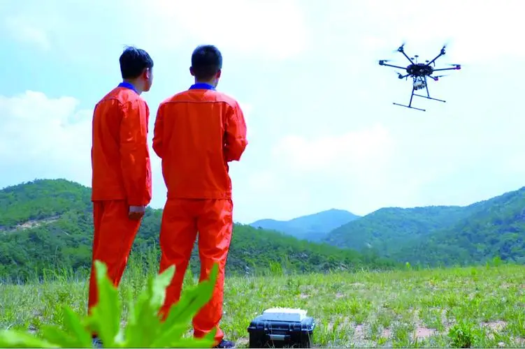 王场镇无人机倾斜摄影巡检拍摄